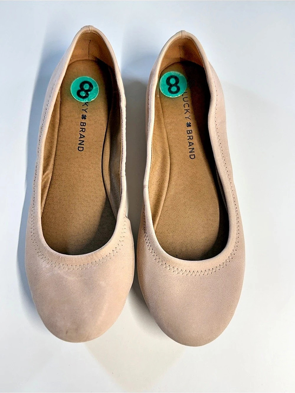 Lucky Brand Emmie Ballet Flat Flats Pink US 8